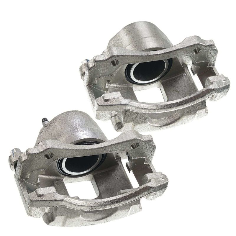 2x Front Brake Caliper with Bracket for Buick LeSabre 2000-2005 Pontiac Grand