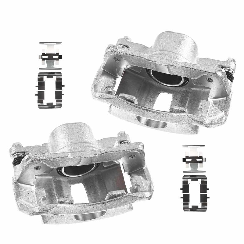 2x Front Brake Caliper with Bracket for Honda Accord 1998-2002 Legend RL TL V6