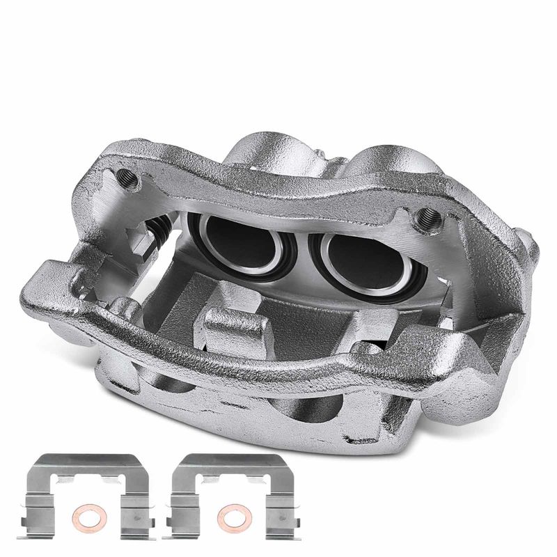 Front Driver Brake Caliper with Bracket for Hyundai Santa Fe 13-19 Santa Fe XL