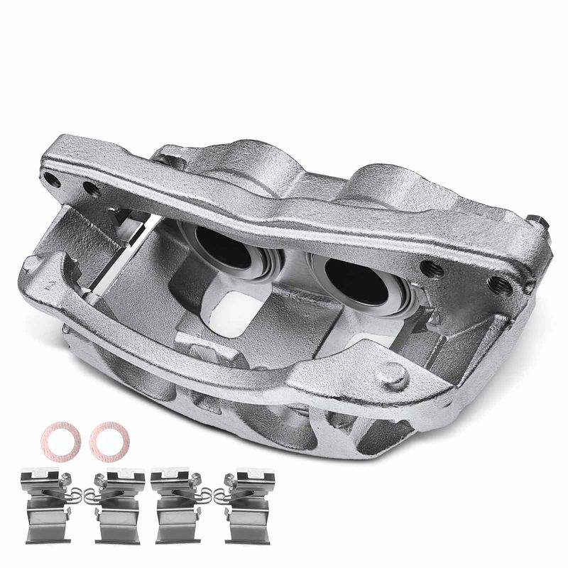 Front Passenger Brake Caliper with Bracket for Ford F-450 F-550 Super Duty 17-20