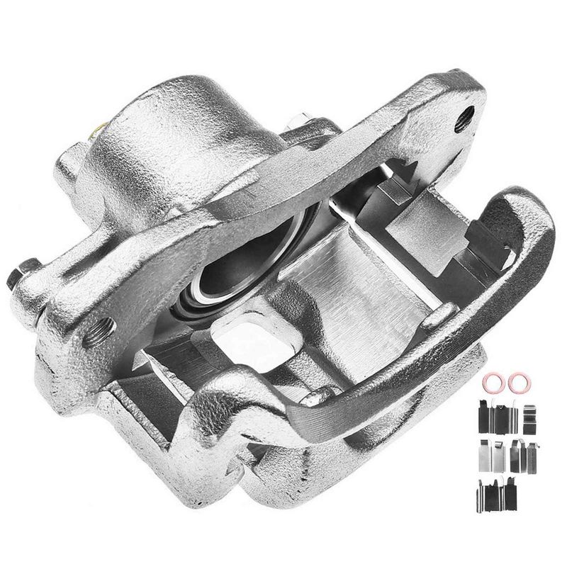 Front Passenger Brake Caliper with Bracket for Mazda Protege 1999-2003 L4 1.6L
