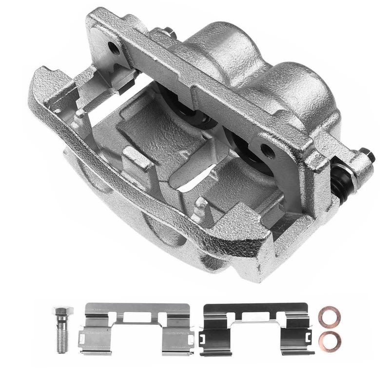 Front Passenger Brake Caliper with Bracket for Ford F-150 2005-2008 Lincoln