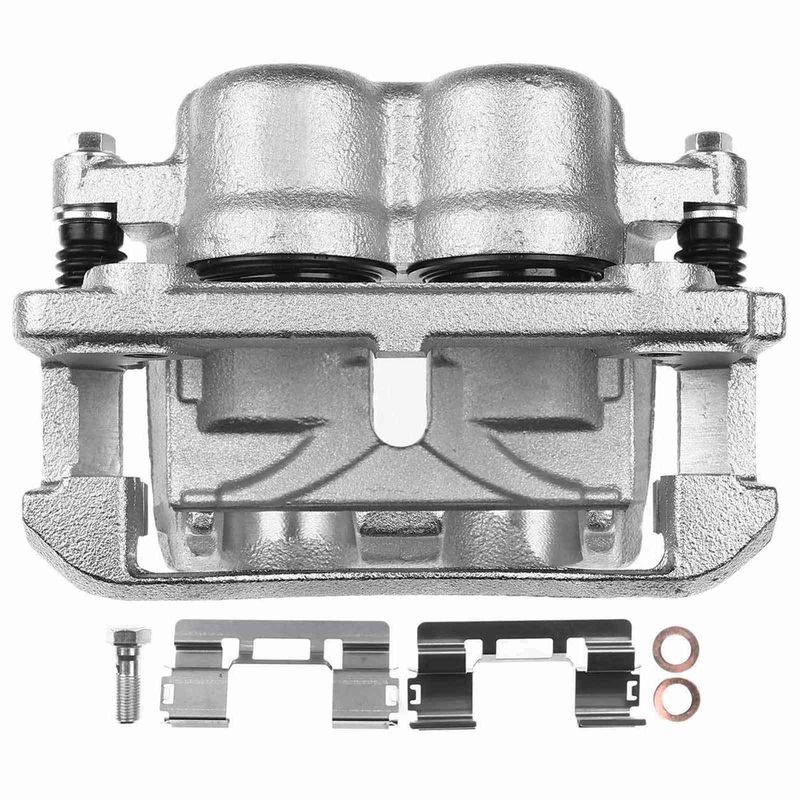Front Passenger Brake Caliper with Bracket for Ford F-150 2005-2008 Lincoln