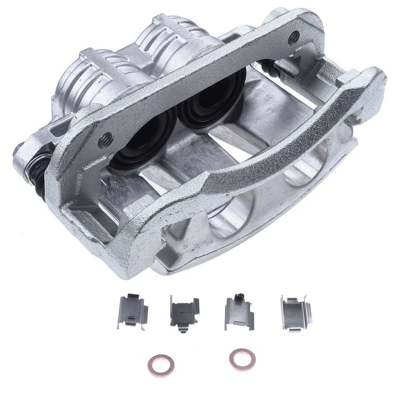 Front Passenger Brake Caliper with Bracket for Ford Mustang 2005-2010 4.0L 4.6L