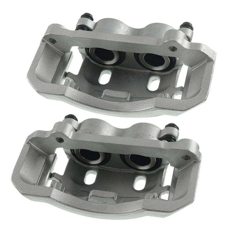 2x Front Brake Caliper with Bracket for Dodge Ram 2500 3500 2000-2002