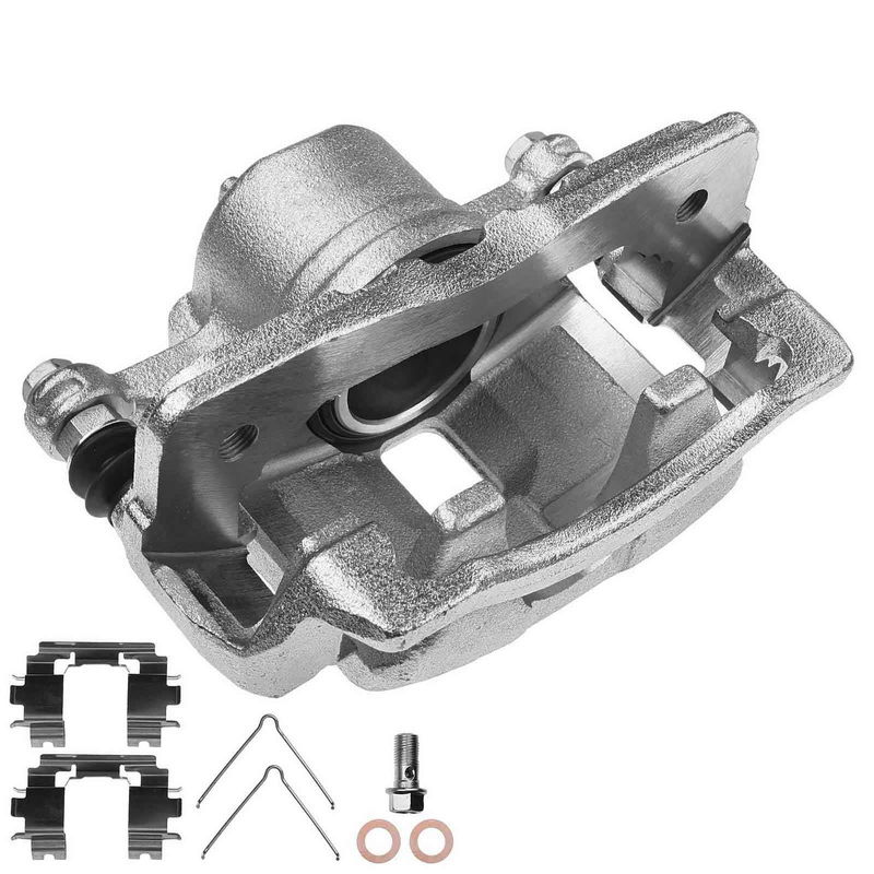Front Driver/Passenger Brake Caliper with Bracket for Honda Civic 03-11 Acura