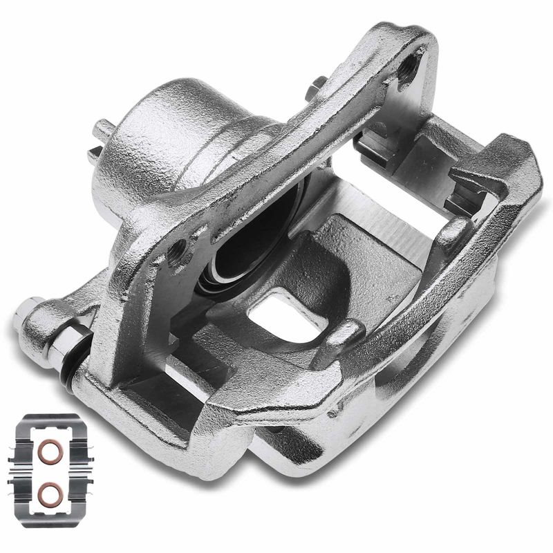Front Passenger Brake Caliper with Bracket for Hyundai Elantra GT Kia Forte