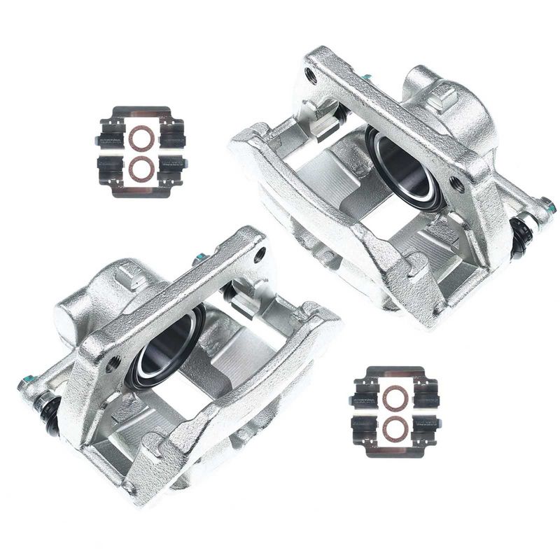2x Front Brake Caliper with Bracket for Mini Cooper R52 R53 2005-2008