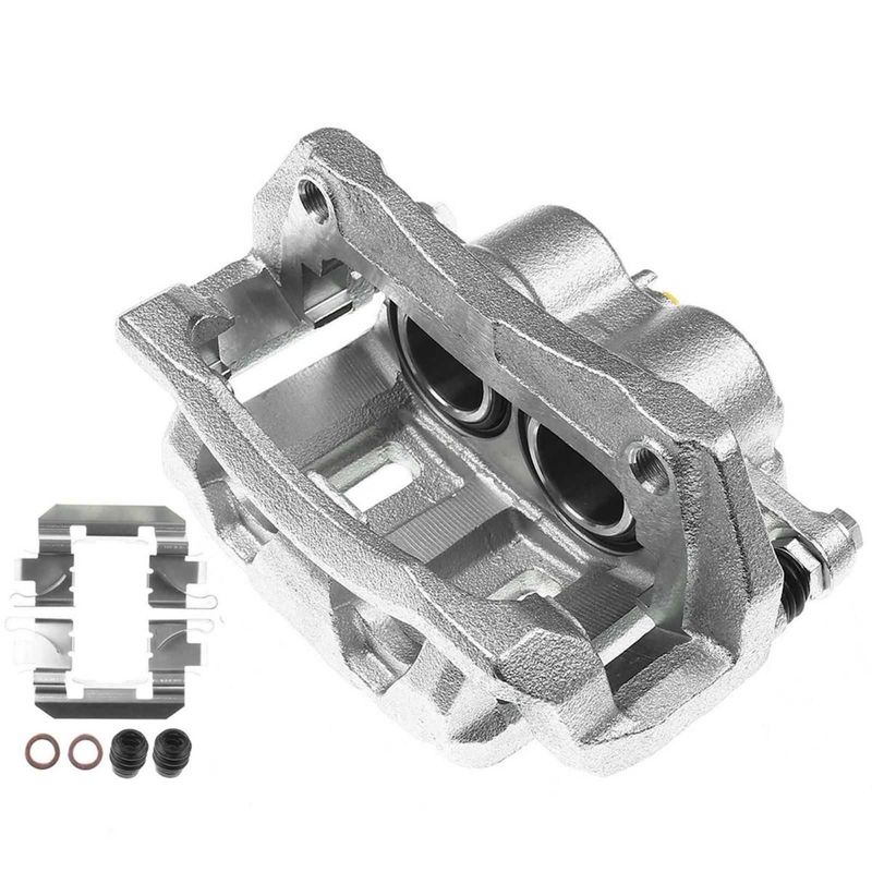 Front Passenger Brake Caliper with Bracket for Honda CR-V AWD Crosstour FWD