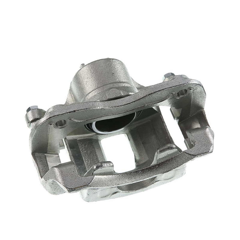 2x Front Brake Caliper with Bracket for Hyundai Accent Kia Rio 12-17 Attitude
