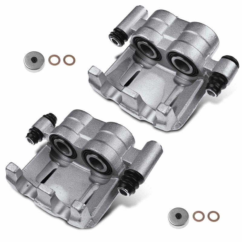 2x Front Brake Caliper for Chevy W4500 Tiltmaster GMC Isuzu NPR 1993-1997