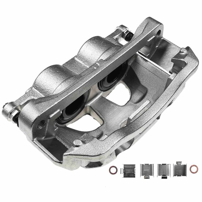 Front Passenger Brake Caliper with Bracket for Ford E-150 E-250 E-350 Super Duty