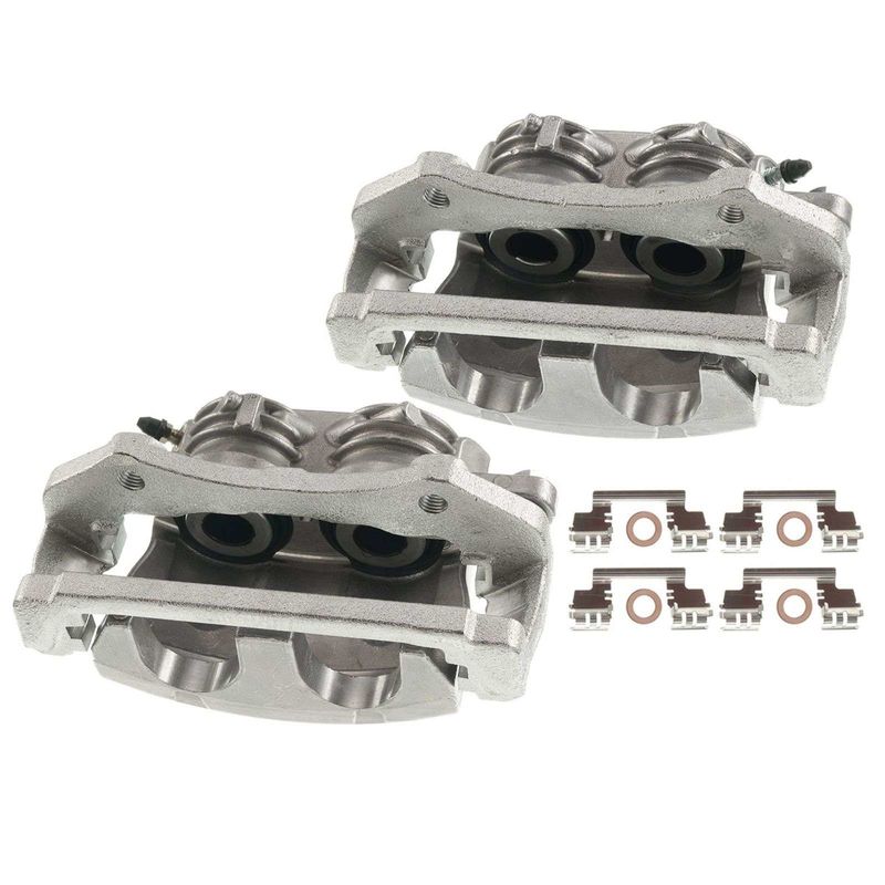 2x Front Brake Caliper with Bracket for Ford Taurus X Mercury Sable