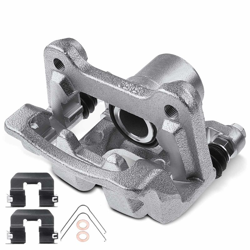 Rear Driver Brake Caliper with Bracket for Hyundai Tucson 16-21 Kia Sportage
