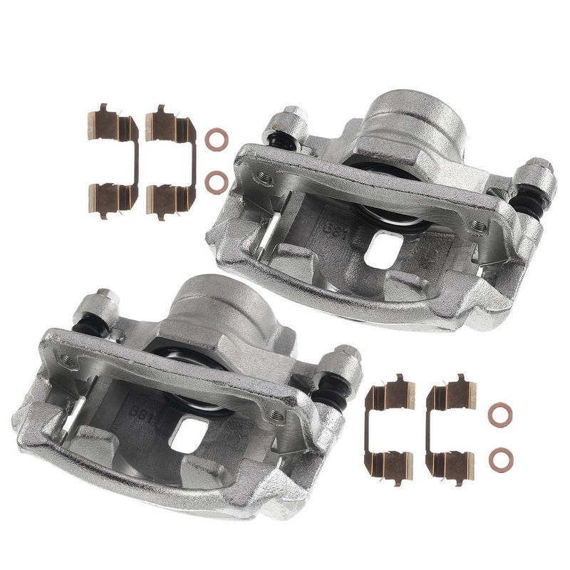 2x Front Brake Caliper with Bracket for Acura CL Honda Accord