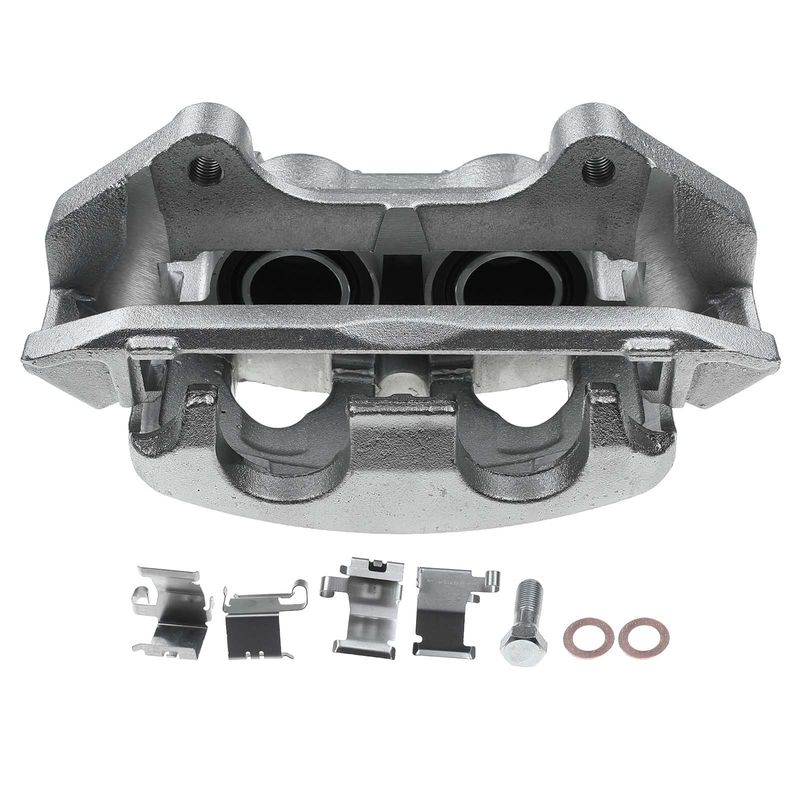 2x Front Brake Caliper with Bracket for Ford Explorer Taurus Lincoln MKT