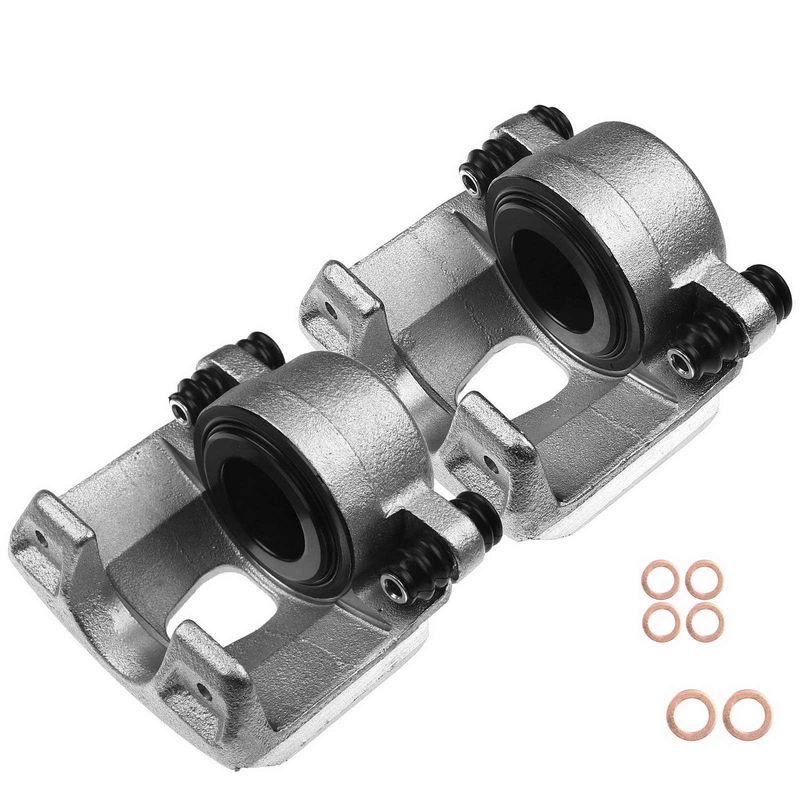2x Front Brake Caliper for Ford E-150 Econoline 94-02 F-150