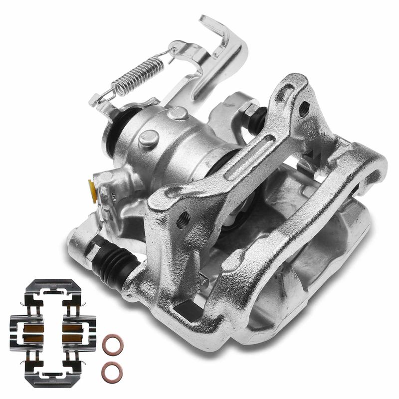 Rear Driver Brake Caliper with Bracket for Mazda 3 3 Sport 2014-2016