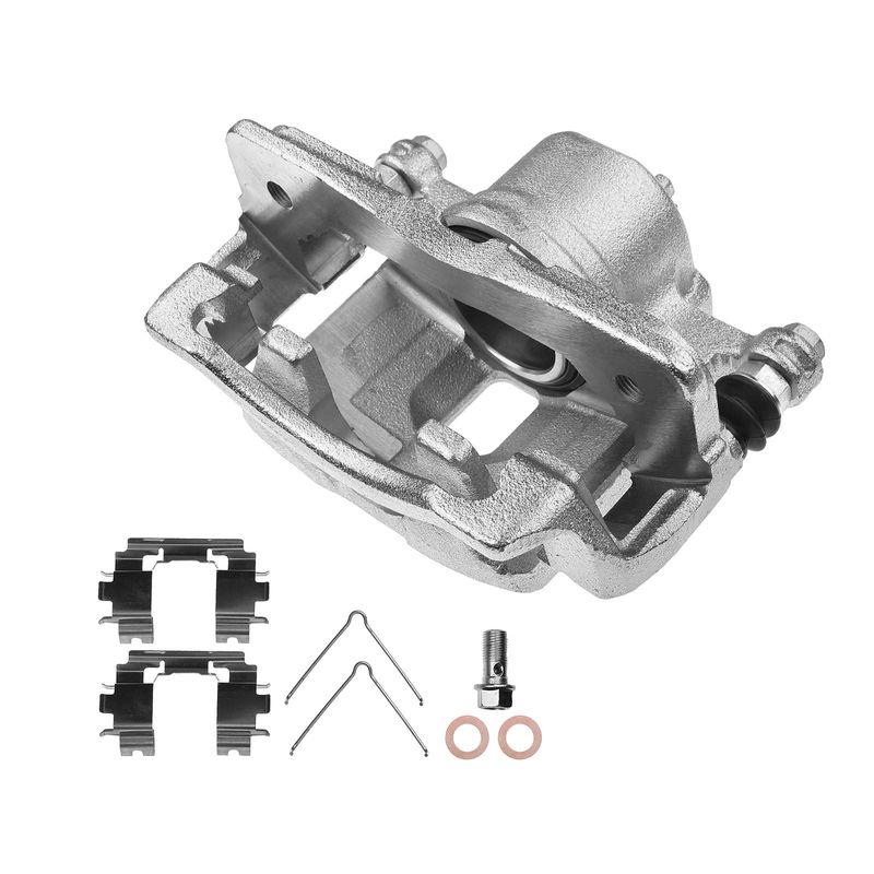 Front Driver/Passenger Brake Caliper with Bracket for Honda Civic 03-11 Acura