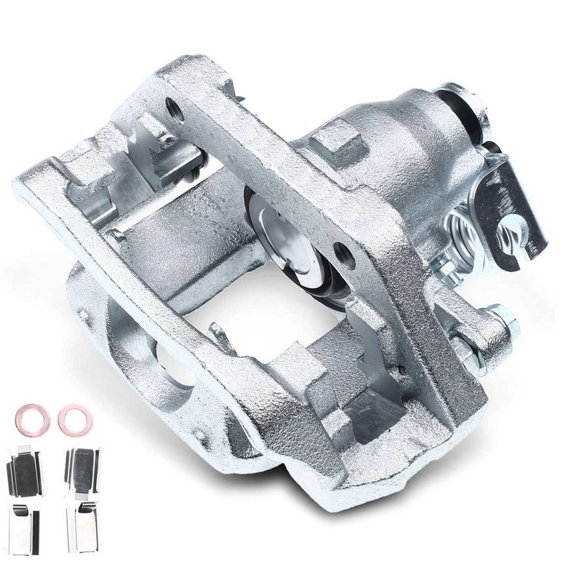Rear Driver Brake Caliper with Bracket for Ford Taurus 2010-2012 Lincoln MKS
