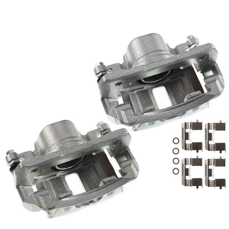 2x Front Brake Caliper with Bracket for Honda Accord 2003-2007 3.0L