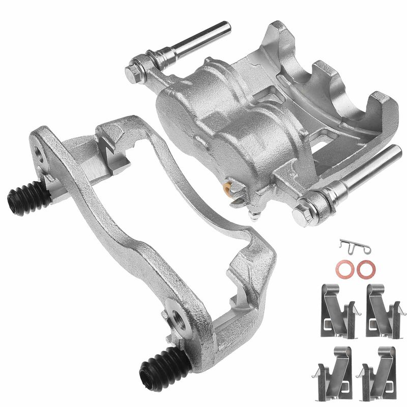 2x Front Brake Caliper with Bracket for Chevy W3500 Tiltmaster GMC Forward Isuzu