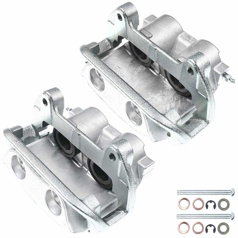 2x Front Brake Caliper with Bracket for Ford Mustang SVT 1999-2001