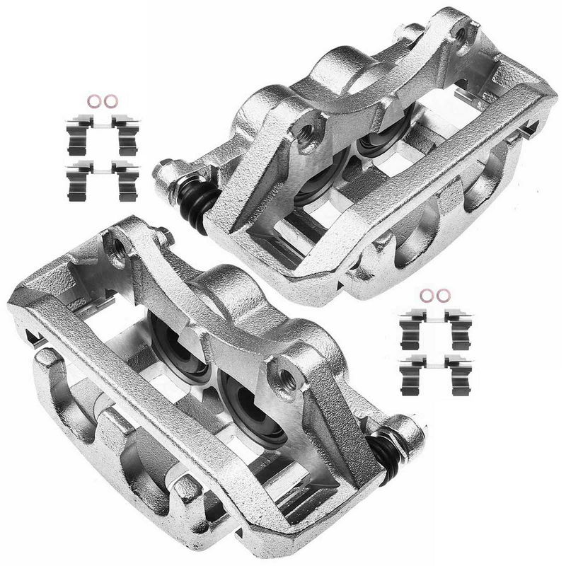 2x Front Brake Caliper with Bracket for Ford Explorer Flex Lincoln