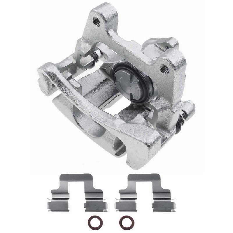 Rear Driver Brake Caliper with Bracket for Volkswagen Passat CC Tiguan 09-11