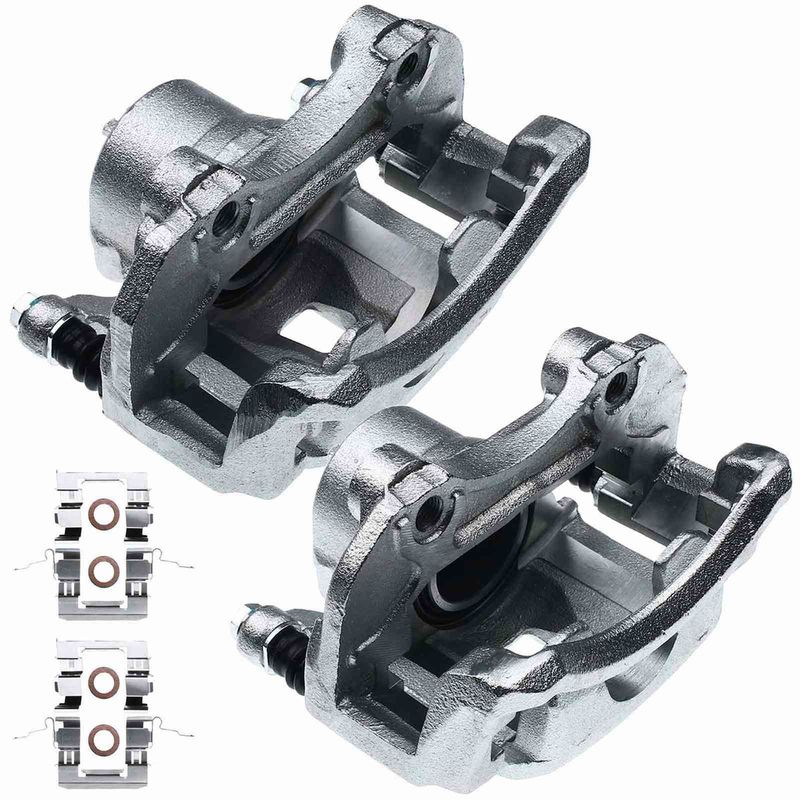 2x Front Brake Caliper with Bracket for Nissan Maxima 2000-2001 Infiniti I30