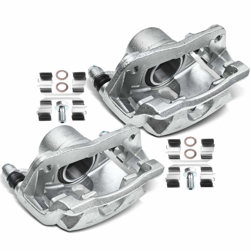 2x Front Brake Caliper with Bracket for Acura ILX Honda Accord Civic CR-Z