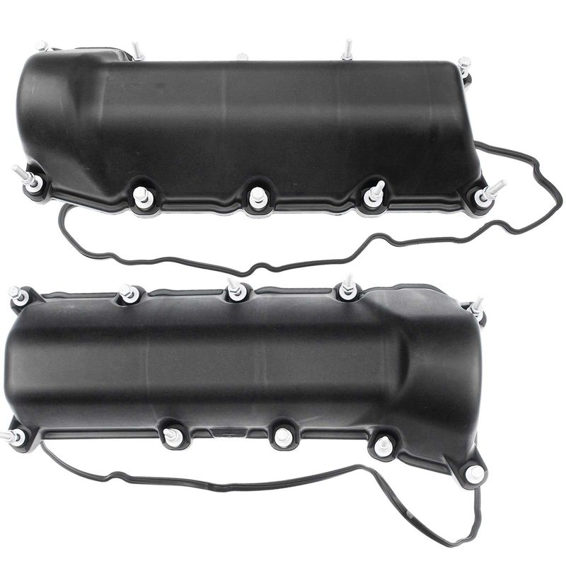 2x Driver & Passenger Engine Valve Cover with Gasket for Dodge Dakota Nitro Ram