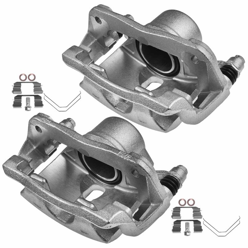2x Front Brake Caliper with Bracket for Honda CR-V 2002-2004 Element 03-11