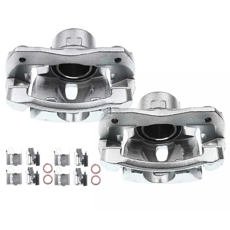2x Front Brake Caliper with Bracket for Toyota RAV4 2006-2018 North American