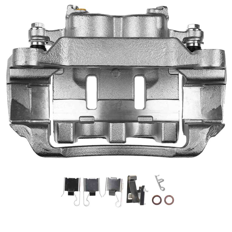 2x Front Brake Caliper with Bracket for Chevrolet W5500 Tiltmaster 2004-2009 GMC