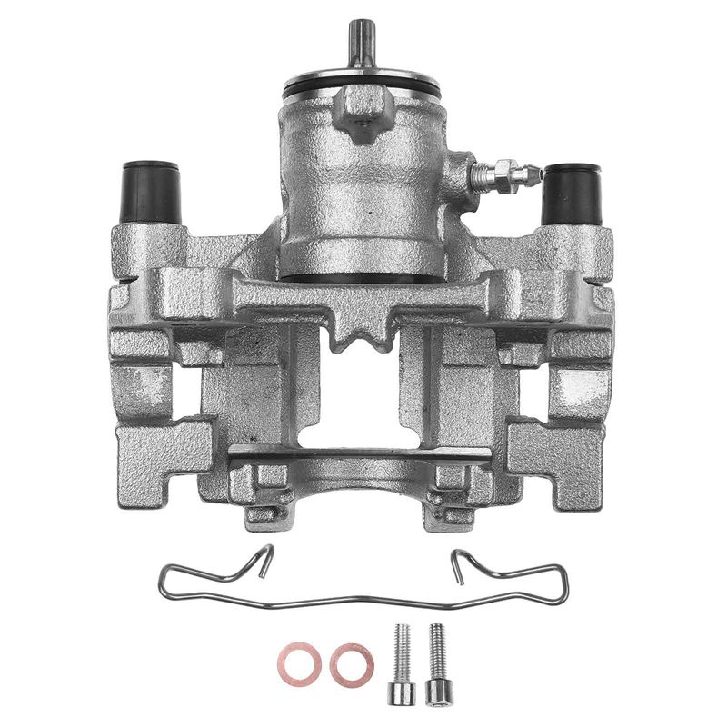 Rear Driver Brake Caliper with Bracket for Ford Edge Escape Fusion Lincoln MKZ