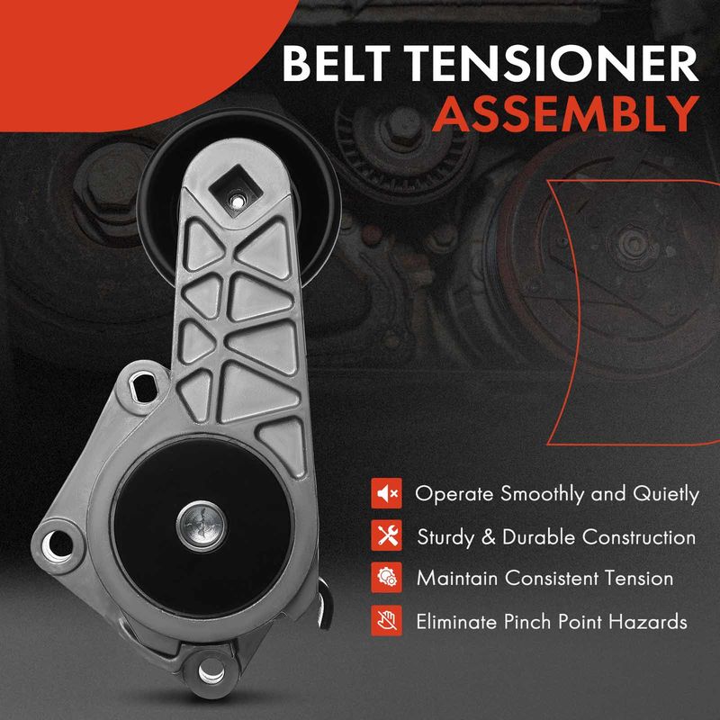 Belt Tensioner for Ford F-150 E-150 Mustang Aviator 5.4L 4.6L 6.8L