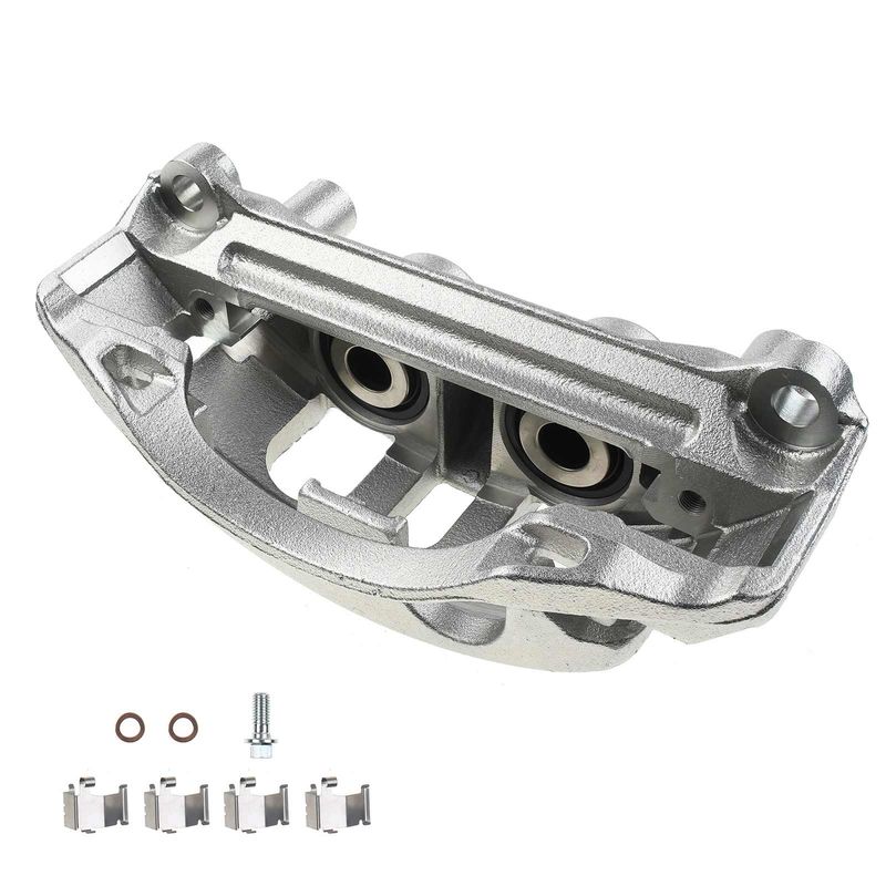 Rear Driver Brake Caliper with Bracket for Chevy Silverado 2500 HD 11-19 GMC