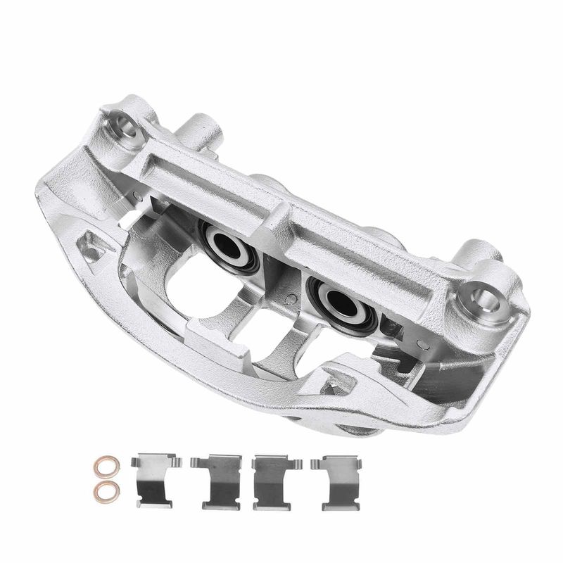 Rear Driver Brake Caliper with Bracket for Nissan NV1500 NV2500 NV3500 2012-2021