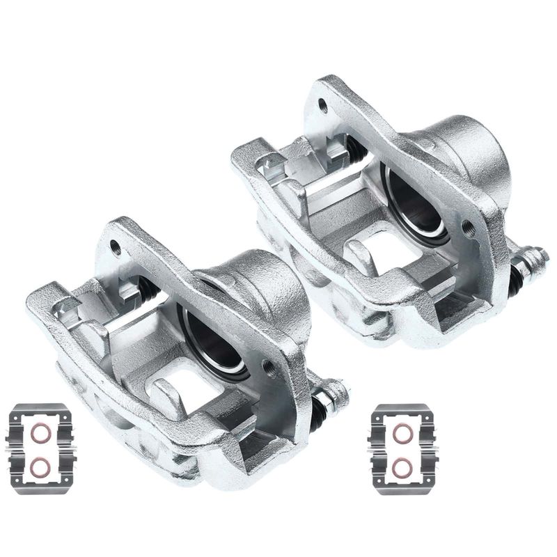 2x Front Brake Caliper with Bracket for Kia Sorento Limited 2014-2015