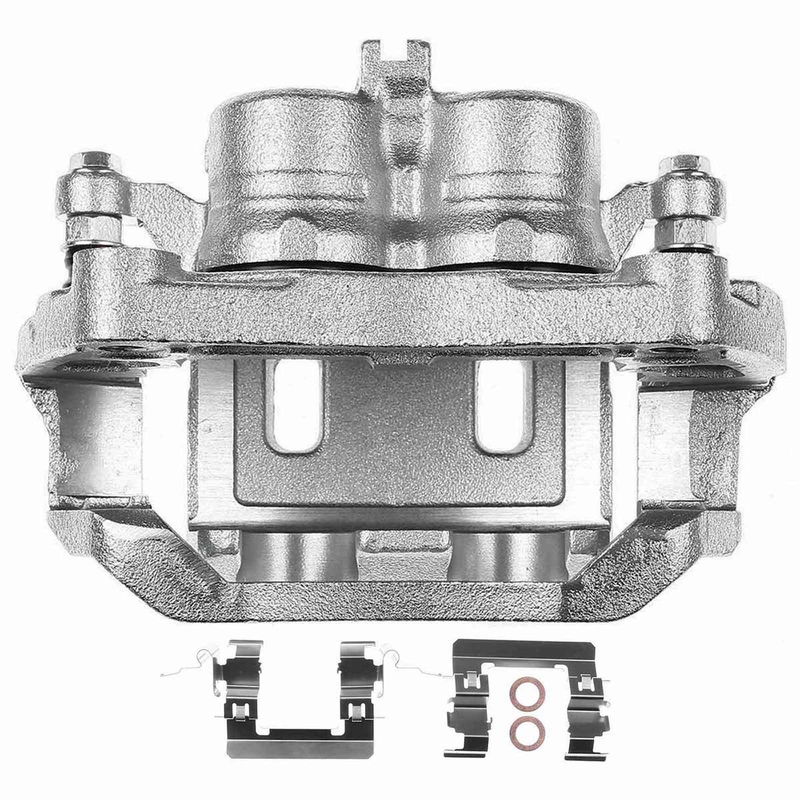 2x Front Brake Caliper with Bracket for Nissan 370Z 09-19 Infiniti G35 G37 Q70