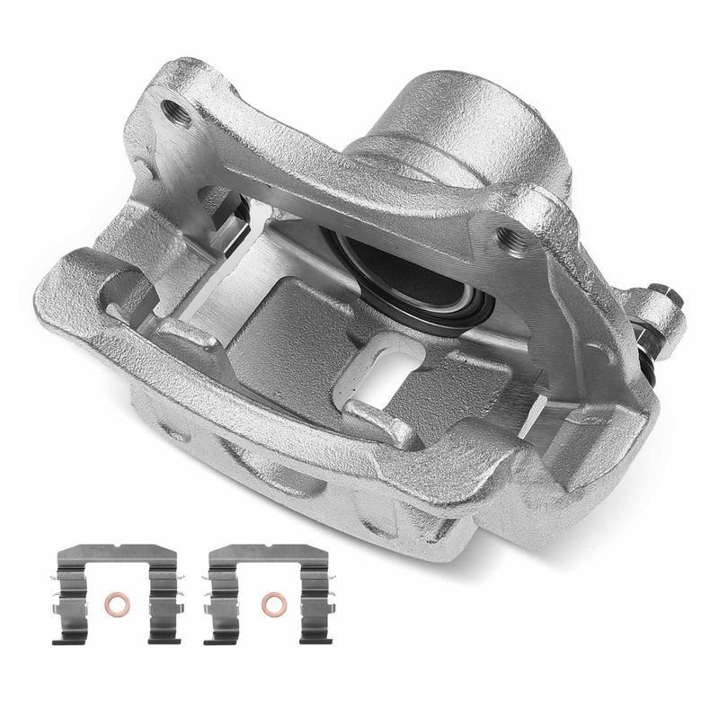 Front Driver/Passenger Brake Caliper w/ Bracket for Hyundai Sonata 2014-2019 Kia
