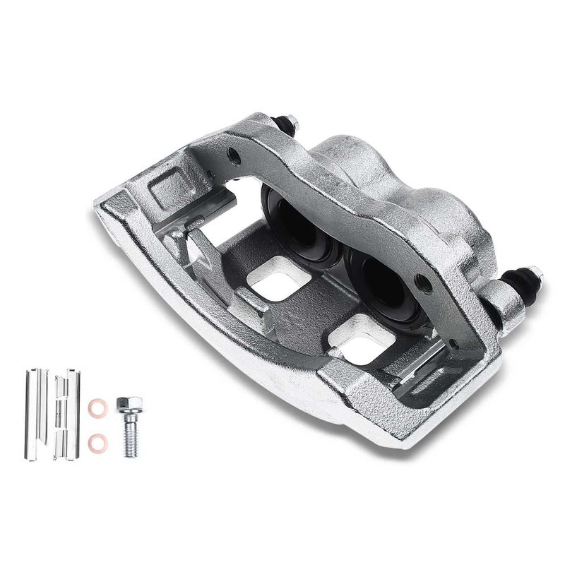 Front Driver/Passenger Brake Caliper with Bracket for Dodge Ram 1500 2002-2005