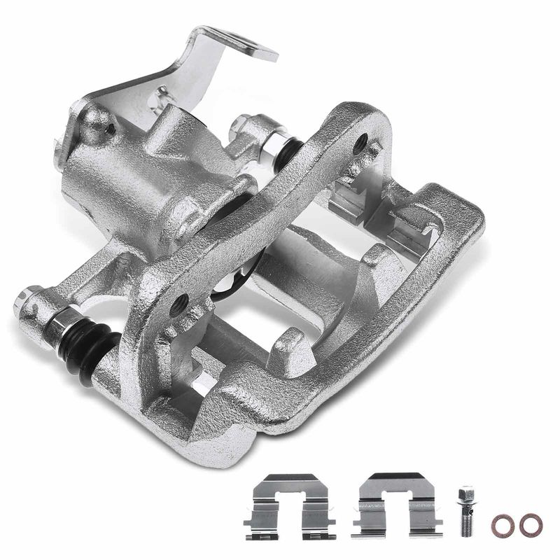Rear Driver Brake Caliper w/ Bracket for Dodge Attitude Hyundai Accent 2012-2017