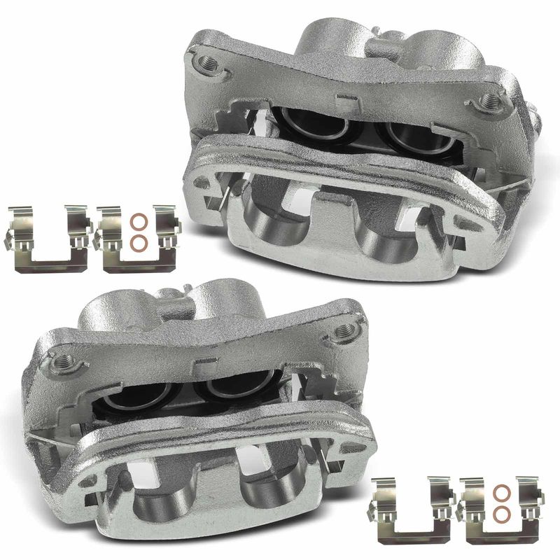 2x Front Brake Caliper with Bracket for Subaru BRZ Toyota 86 Scion FR-S