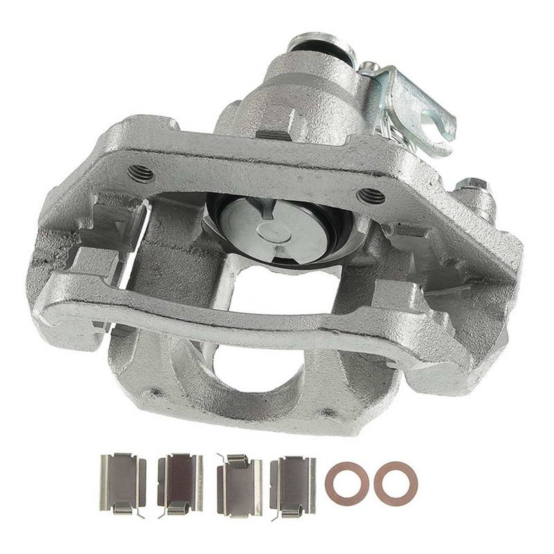 Rear Driver Brake Caliper with Bracket for Ford Explorer 11-15 Flex Taurus MKT