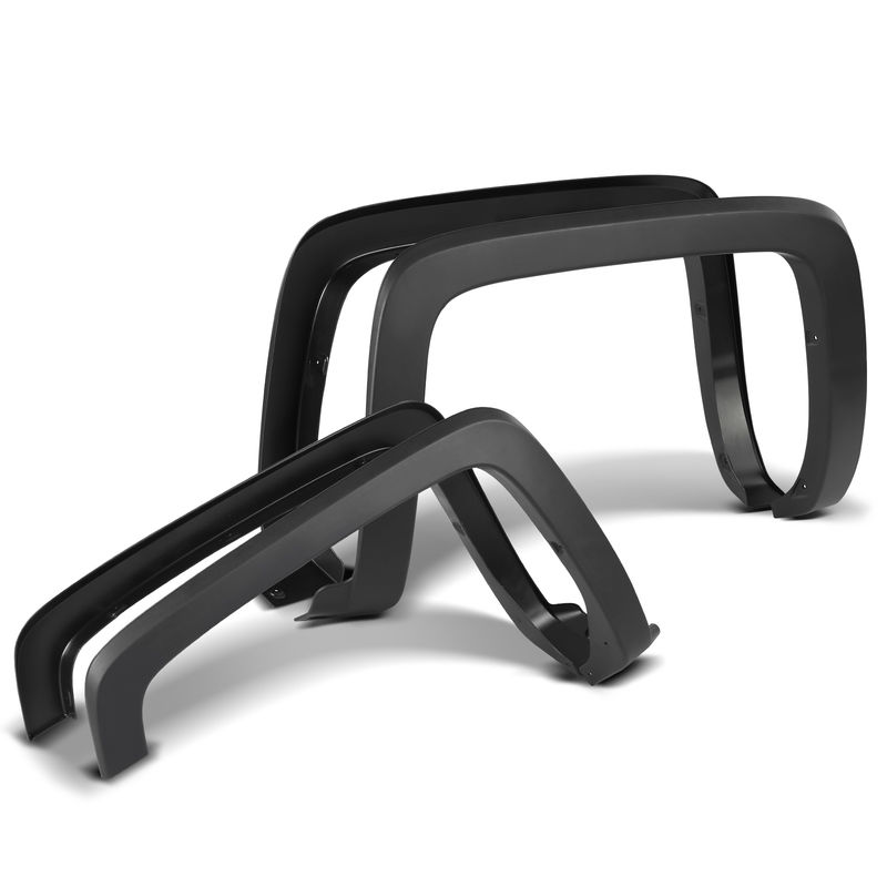 4x Front & Rear Factory Style Fender Flare for Chevrolet Silverado 1500 14-18