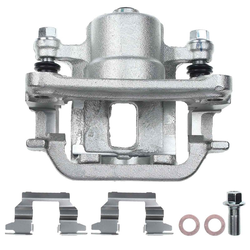Rear Driver Brake Caliper with Bracket for Infiniti Nissan G35 G37 M35 M45 350Z