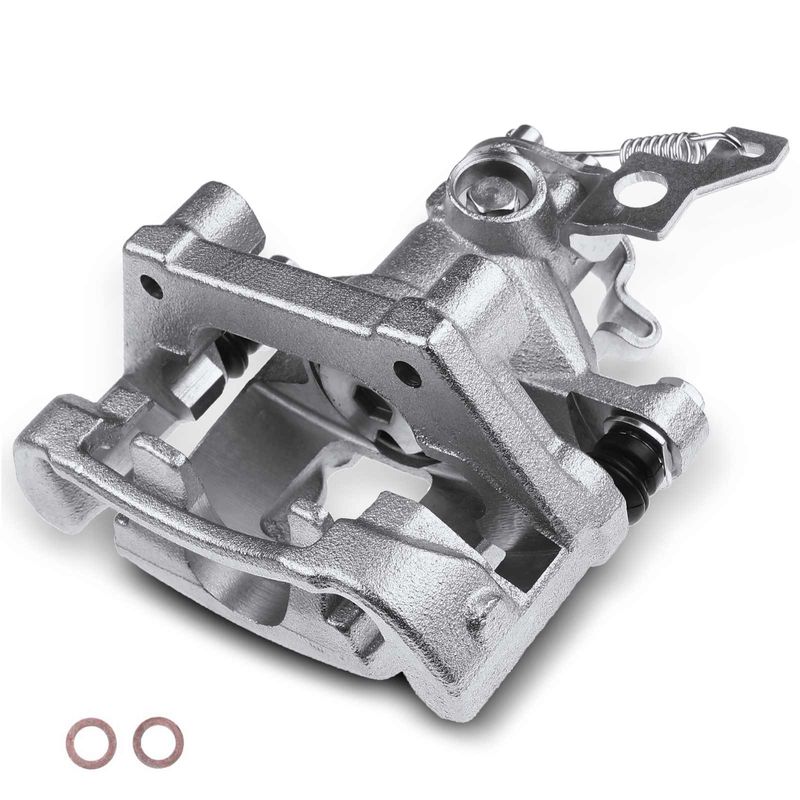 Rear Driver Brake Caliper with Bracket for Jaguar X-Type 2002-2005 2.5L 3.0L