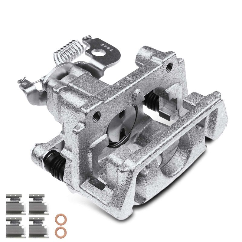 Rear Driver Brake Caliper with Bracket for Jaguar X-Type 05-08